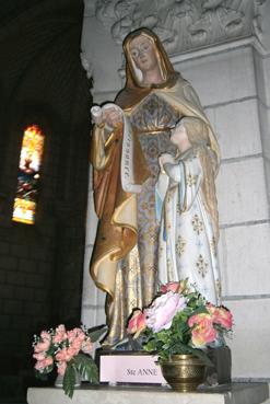 Iconographie - Eglise Saint-Benoît - Statue de Sainte Anne