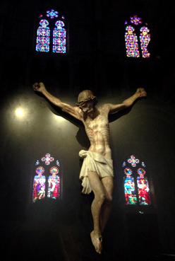 Iconographie - Le trésor de l'église - Le Christ en croix