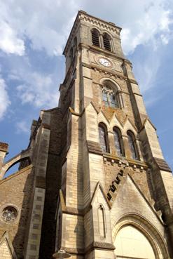 Iconographie - Le clocher de l'église Saint-Benoît